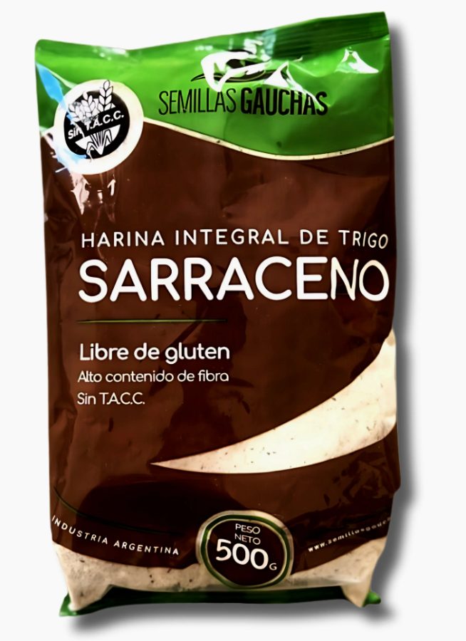 Harina de Trigo Sarraceno Semillas Gauchas x 500g