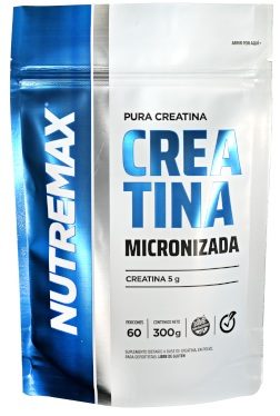 Creatina Micronizada Pura x 300gr Doypack Nutremax