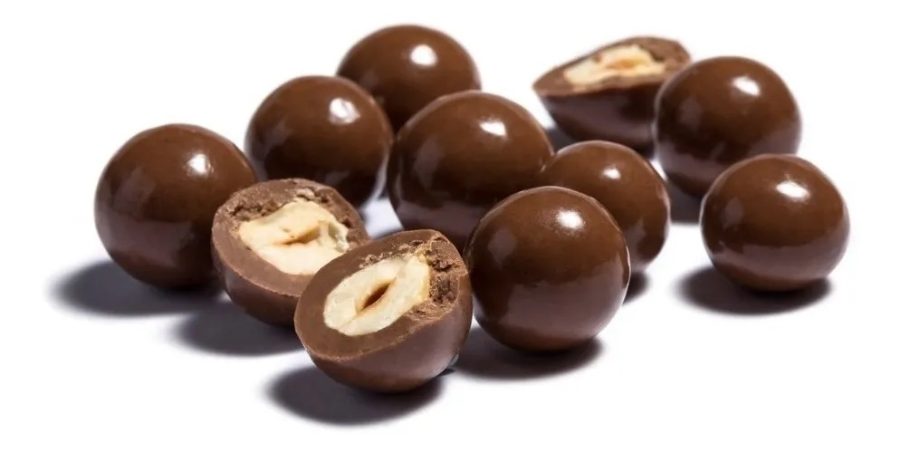 Avellanas con Chocolate Leche