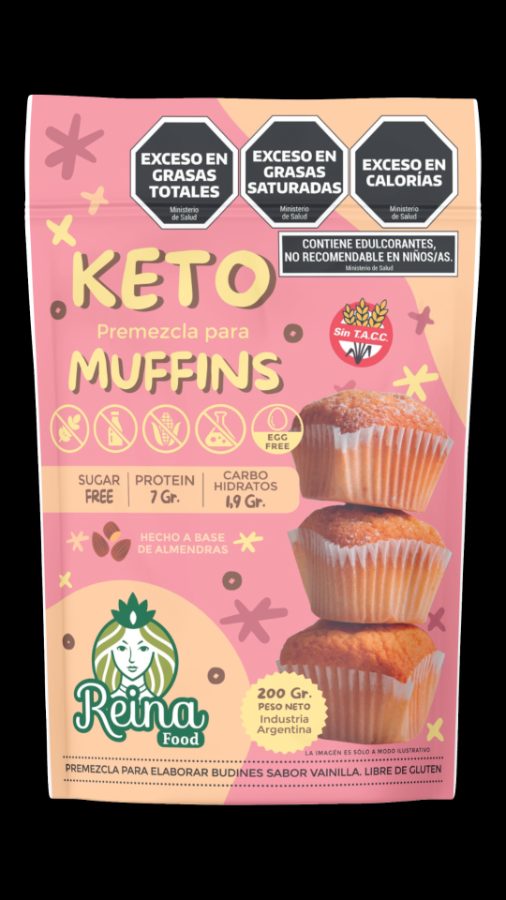Premezcla para Muffins x 200 gr Reina Food