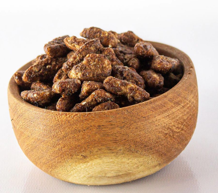 Nuez Pecan Garrapiñada o Chocolate