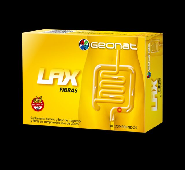 Lax Fibras x Caja 30 comp. Geonat