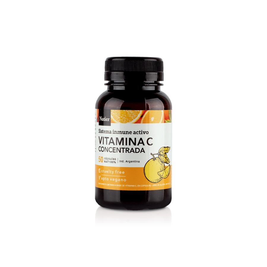 Vitamina C Concentrada en Cápsulas x 50 Natier