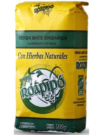 Yerba Mate con hierbas Organica Roapipo x 500gr