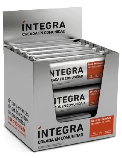 Barrita de Chocolate Integra x 41g Pasta de Mani