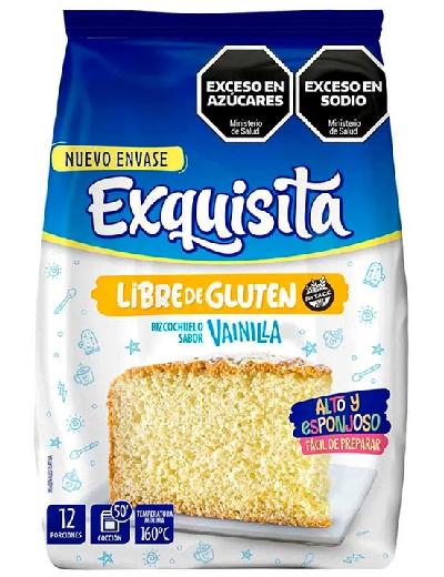 Premezcla de Bizcochuelo Vainilla Exquisita