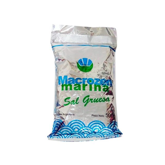 Sal Marina Gruesa x 500gr Macrozen