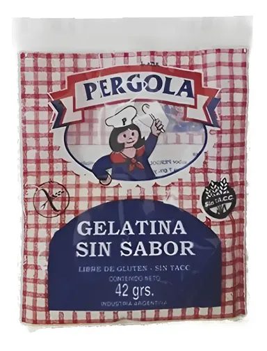 Gelatina Sin Sabor Pergola x 42gr