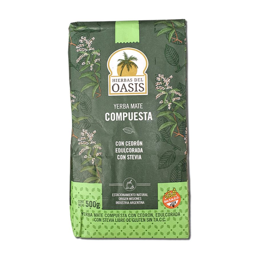 Yerba Compuesta Detox Cedron y Stevia x 500g Oasis