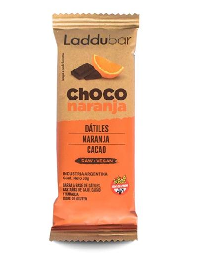 Barritas Laddu Bar Choco Naranja Laddubar