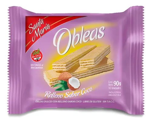 Oblea Santa Maria Coco x 90gr