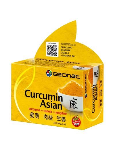 Curcumin Asian x 30 capsulas Geonat