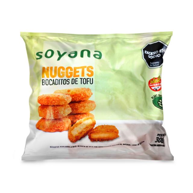 Nuggest Bocaditos de Tofu 300 gs Soyana