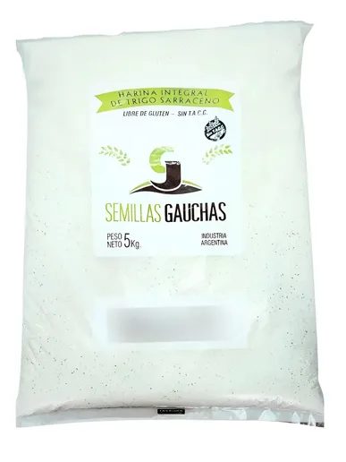 Harina de Trigo Sarraceno Semillas Gauchas x 5 kilos
