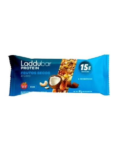 Barritas Laddu Bar Proteica Frutos secos y coco Laddubar