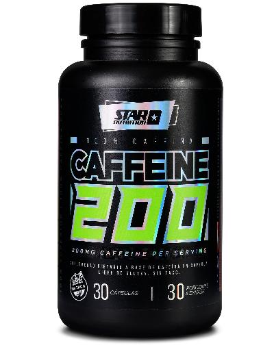 Cafeina Caffeine 200 x 30 capsulas Star Nutrition