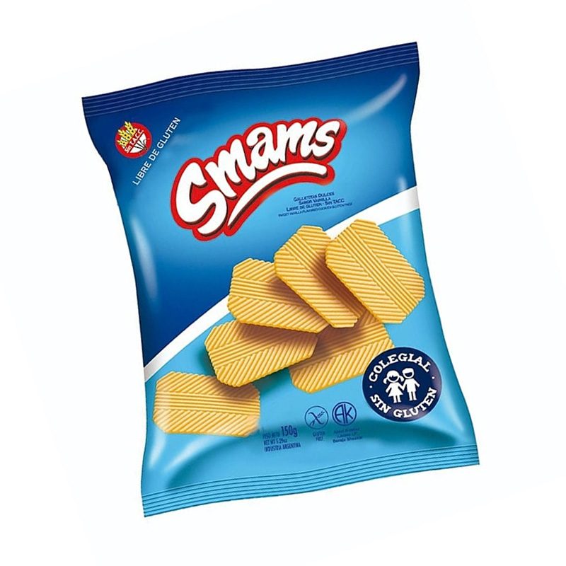 Cookies Colegialas Vainilla Smams x 150gr