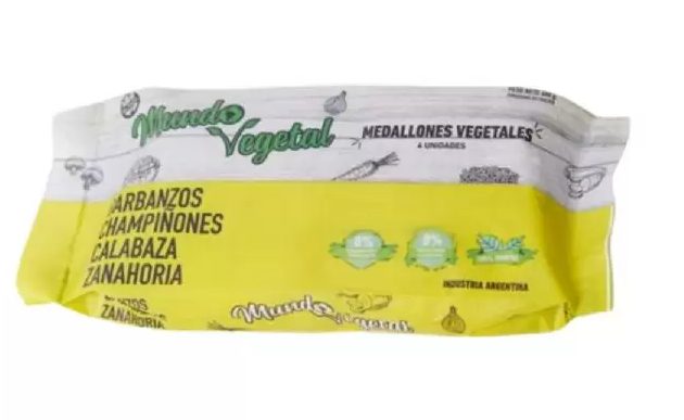 Medallones de Garbanzos Mundo Vegetal x 4u