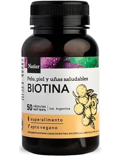 Biotina Cápsulas x 50 Natier