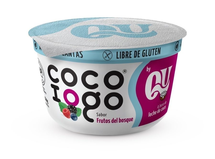 Yogur Crudda Frutos del Bosque con Coco x 160gr