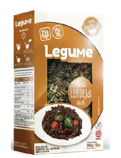 Fideos Fusilli de Lenteja x 284gr Legume