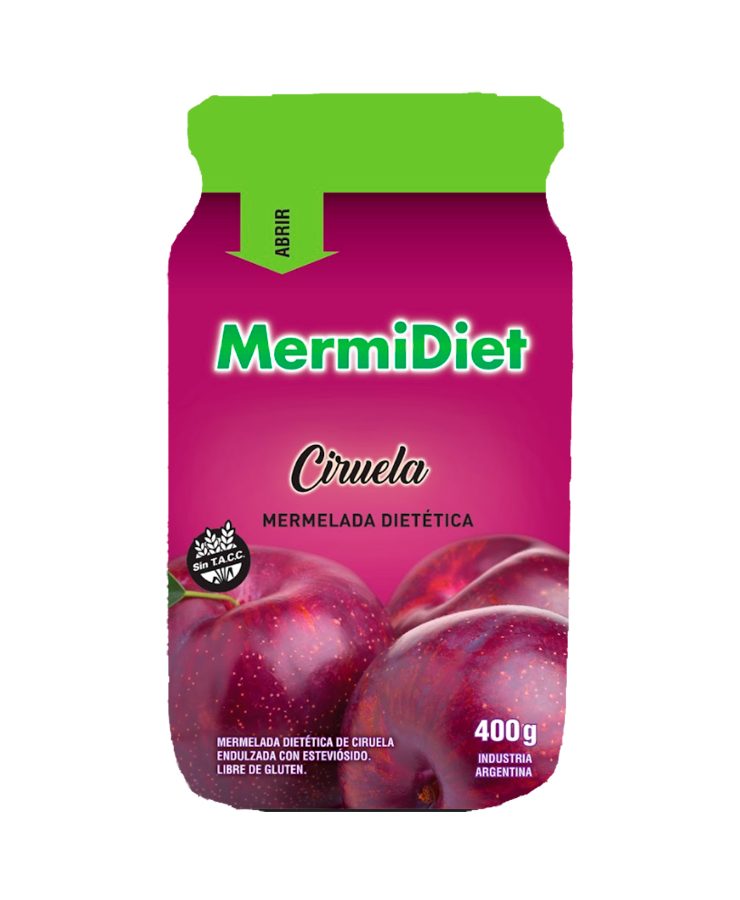 Mermelada Mermediet Ciruela Ceral x 400gr