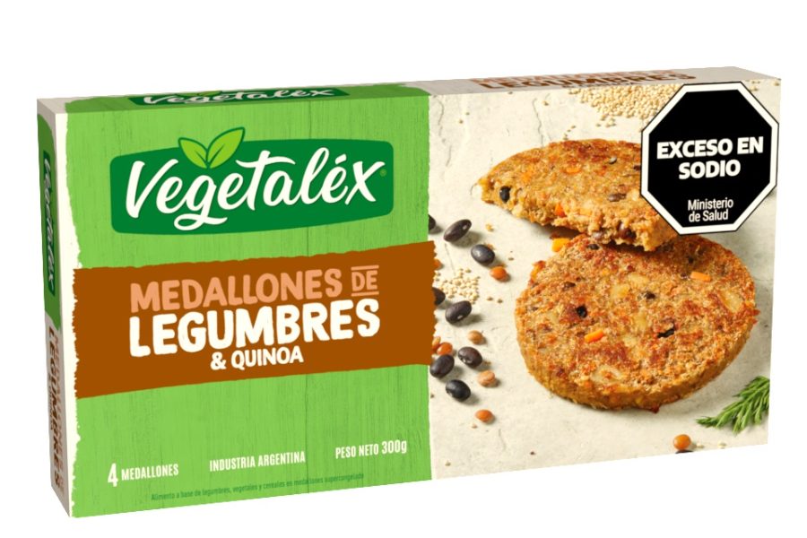 Medallones Vegetalex de Legumbres x 4U