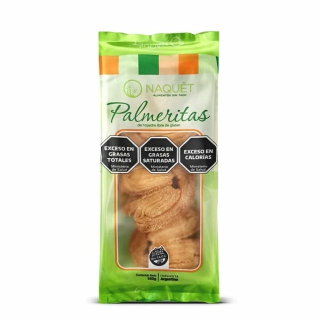 Palmeritas Naquet Sin Tacc x 160gr