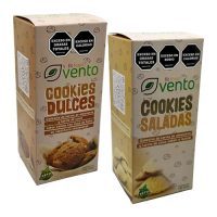 Cookies Dulces Saladas Keto Vento