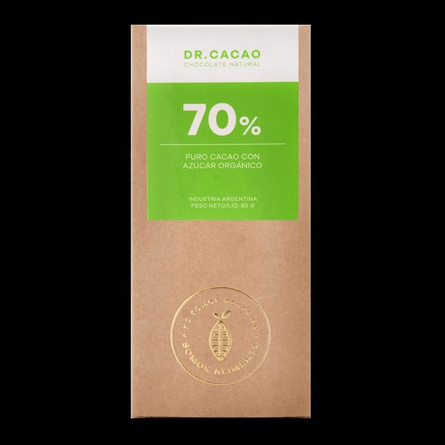 Chocolate 70% Cacao Dr Cacao