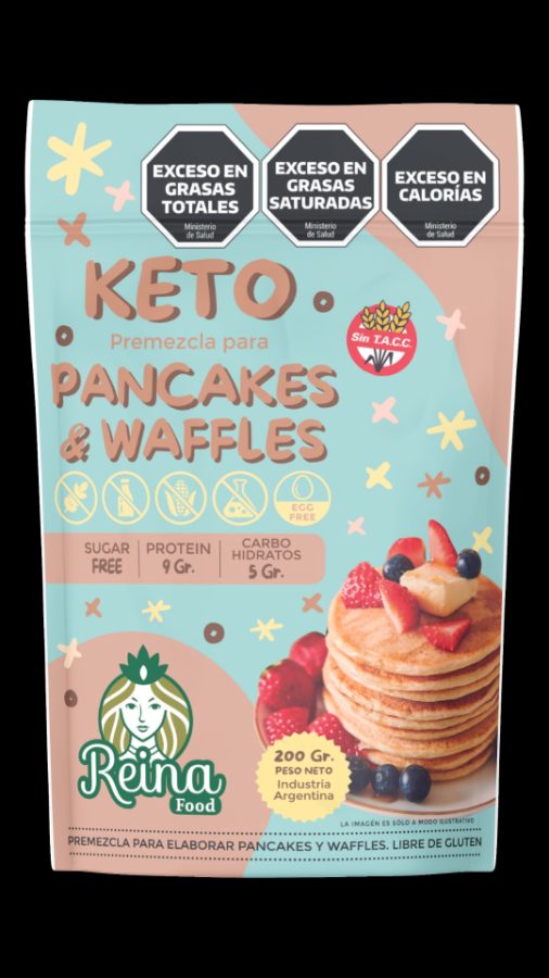 Premezcla para PanCake & Waffle x 200gr Reina Food