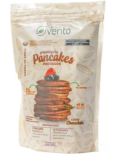 Premezcla para Pancakes con Harina de Arroz Chocolate Keto Vento