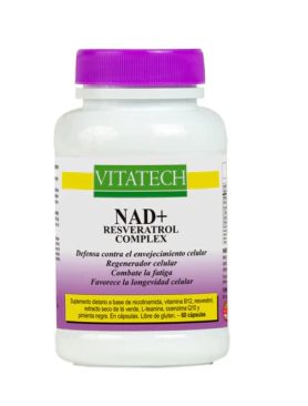 NAD + Resveratrol Complex x 60 capsulas Vitatech