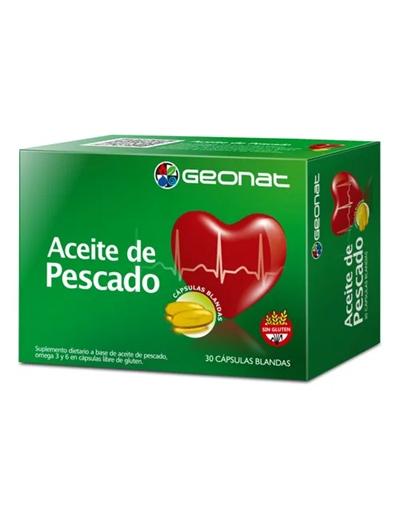 Aceite de Pescado Omega 3 GEONAT x Tableta