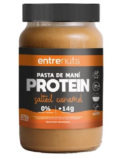 Mantequilla de Mani Proteica Salted Caramel x 400gr Entre Nuts