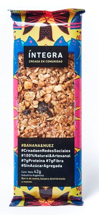 Barrita Integra Avena y Banana