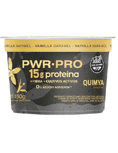 Yogurt Quimya Power Pro Vainilla Caramel x 170gr