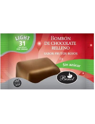 Bombon Relleno Frutos Rojos Benot x 14gr