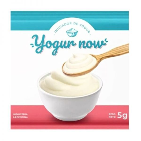 Iniciador de Yogurt Now Fermento Sobre x 5gr
