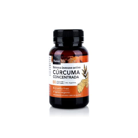 Curcuma Concentrada en Capsulas x 50 Natier