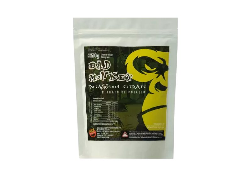 Citrato de Potasio x 500gr Bad Monkey