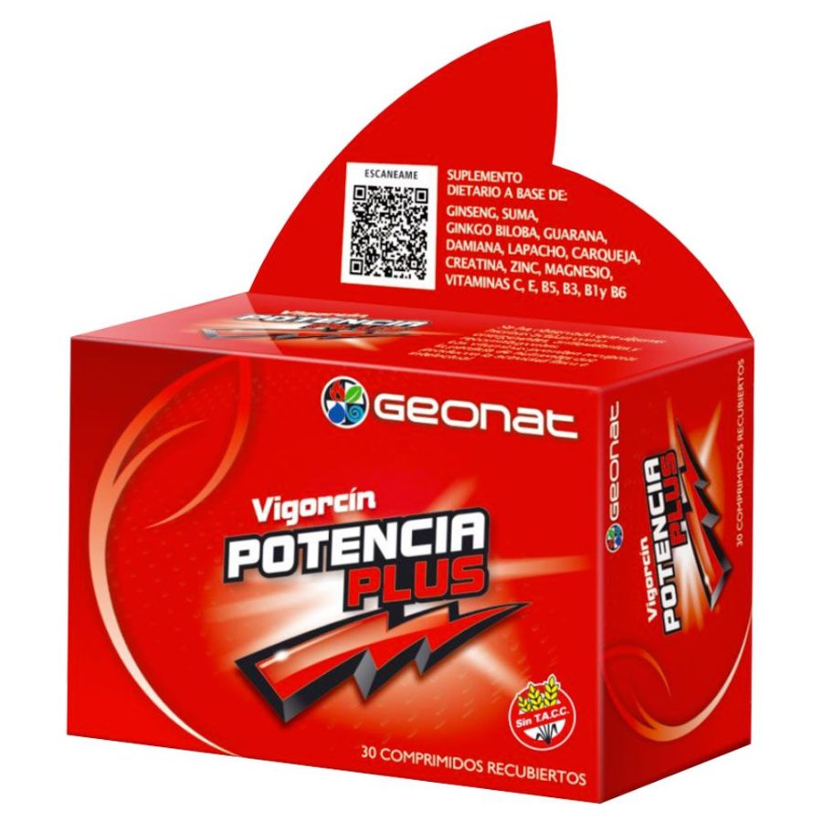 Vigorcin Potencia Plus Mutivitaminico Geonat x Caja