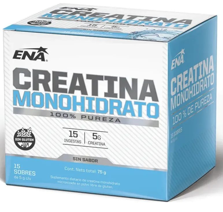 Creatina Monohidrato Monodosis caja x 15 unidades ENA