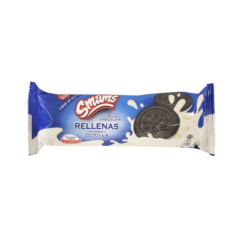 Galletitas Rellenas Chocolate x 105gr Smams