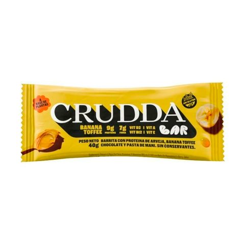 Barrita Crudda de Banana Toffee