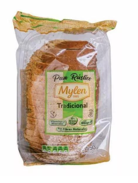 Pan Rustico Tradicional x 550g Mylen