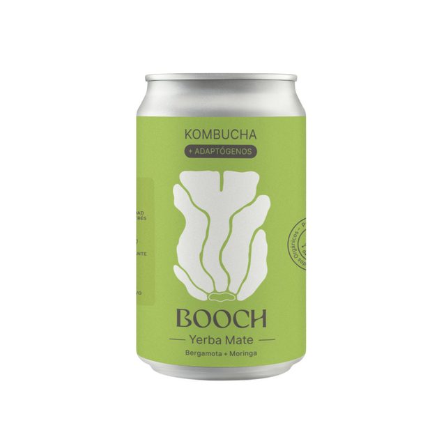 Kombucha Booch Yerba Mate Lata x 354cc