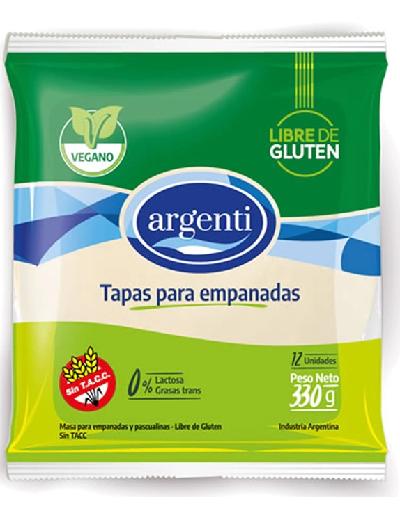 Disco de Empanadas x 12 Argenti Sin Tacc