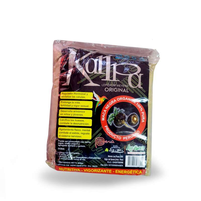 Maca Peruana Negra Kallpa x 500gr