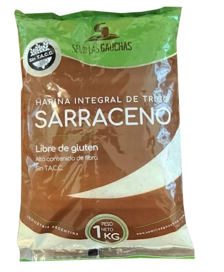 Harina de Trigo Sarraceno Semillas Gauchas x 1 kilo